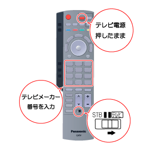 TZ-DCH800 リモコン画像